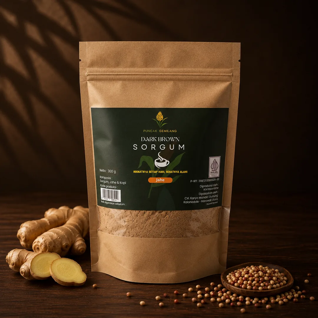 Kopi Sorgum Jahe 300 g