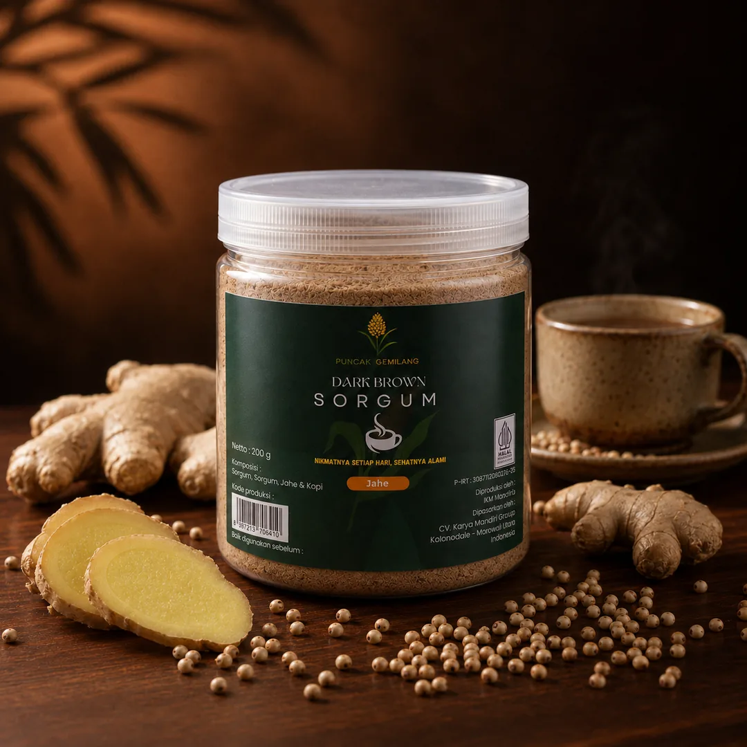 Kopi Sorgum Jahe 200 g